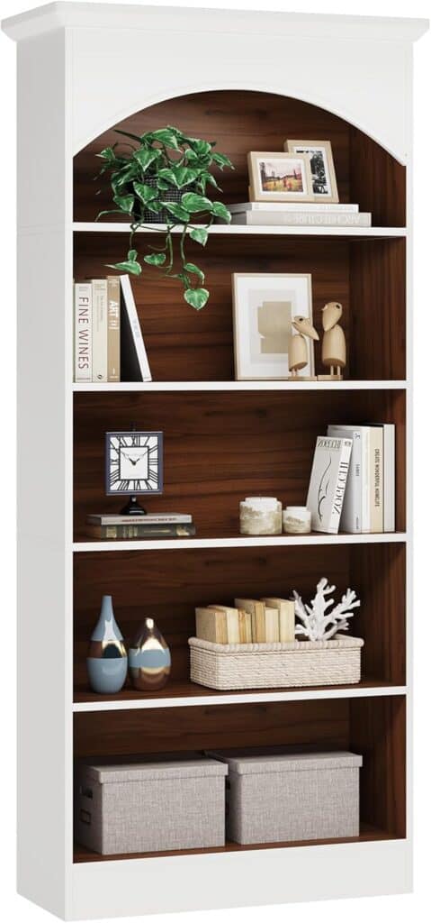 LITTLE TREE 70.9" White Bookcase