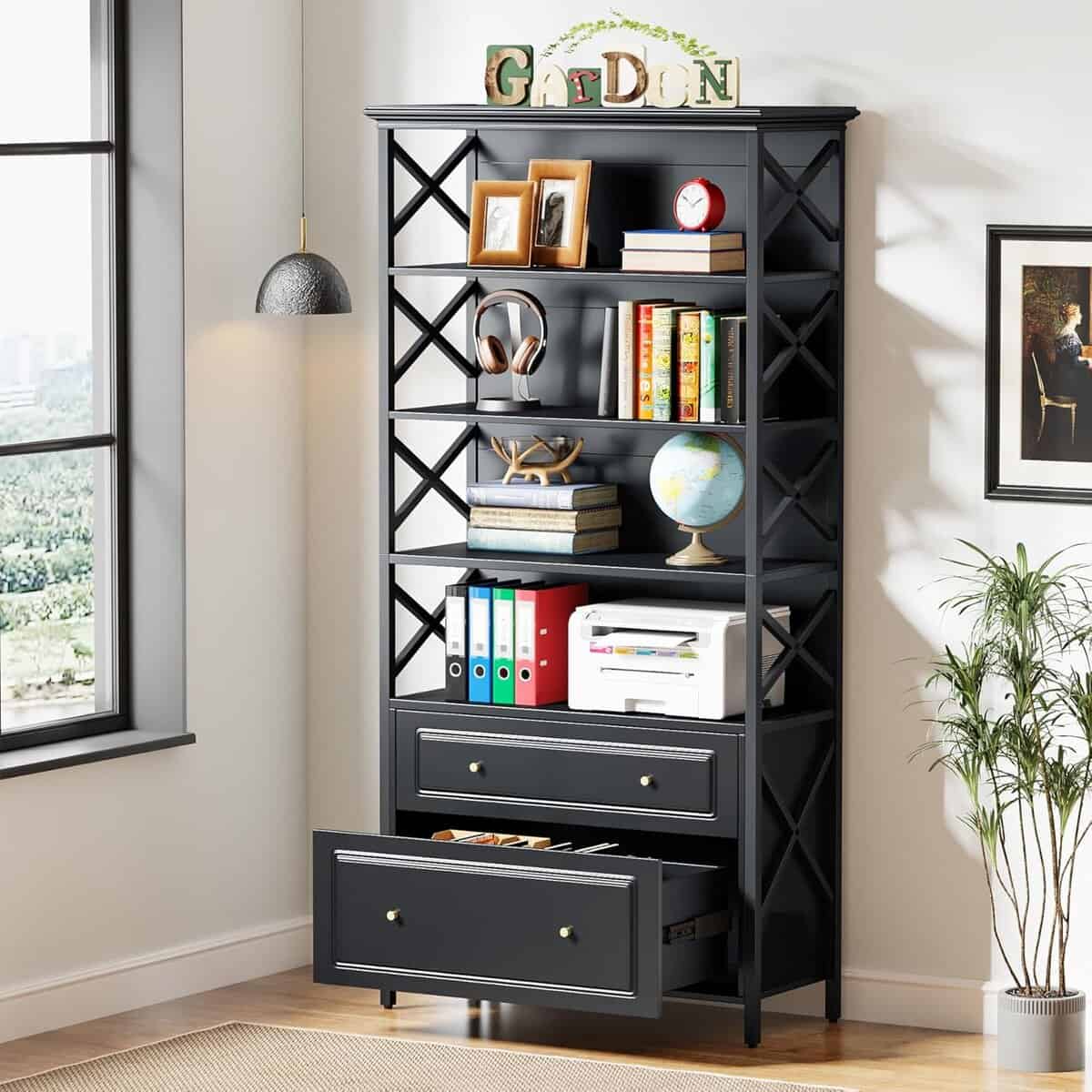LITTLE TREE 71.5-Inch Bookshelf 2