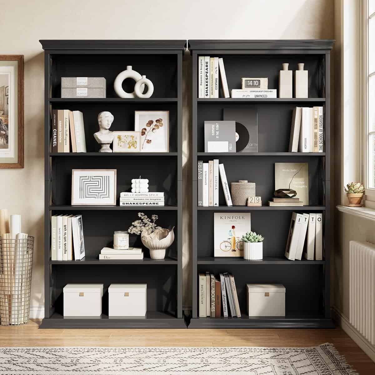 LITTLE TREE 71-Inch 6-Tier Display Bookcase