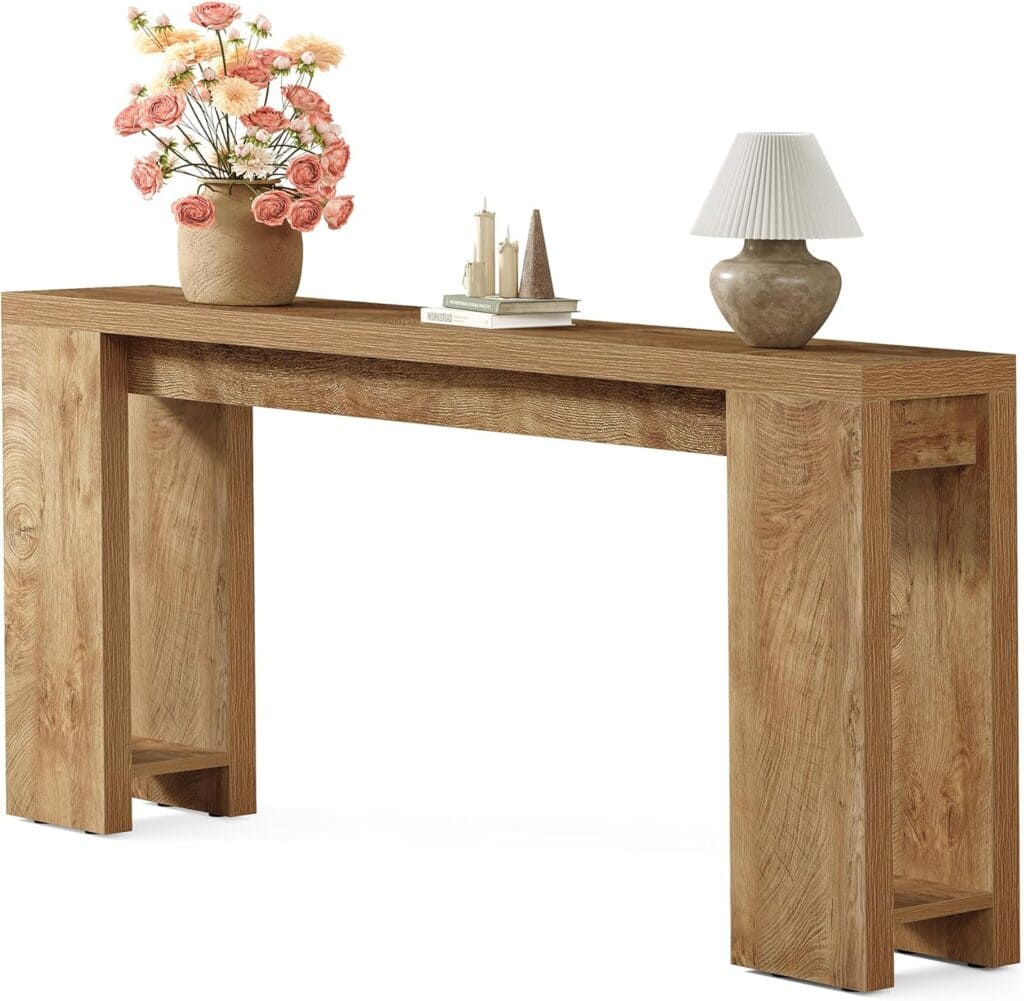 LITTLE TREE 71-Inch Farmhouse Console Table