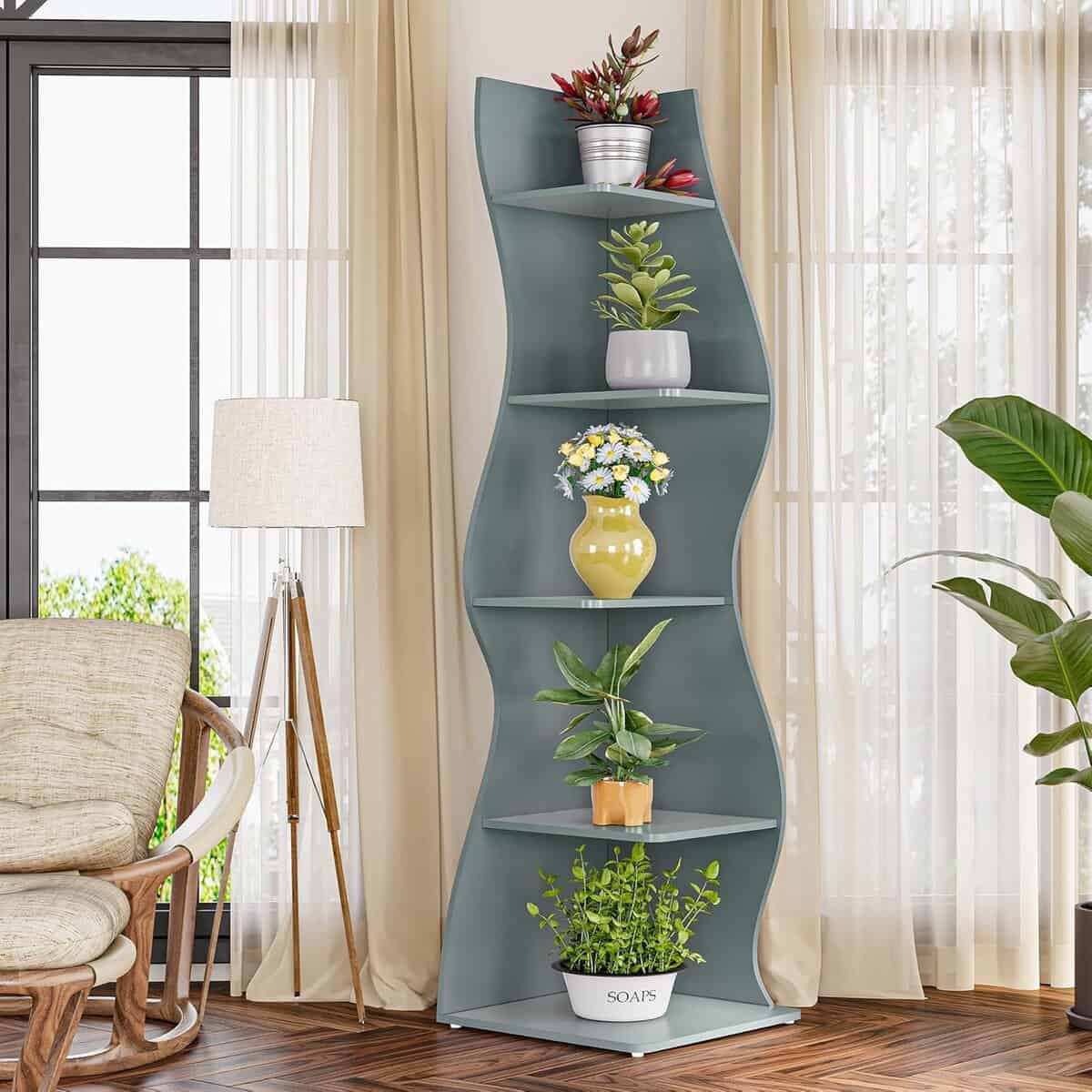 LITTLE TREE Small Corner Shelf-adult