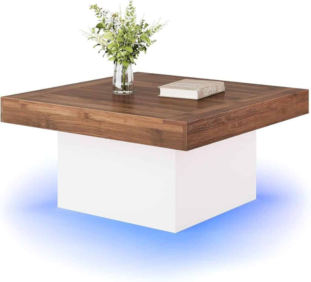 LITTLE TREE Square LED Coffee Table