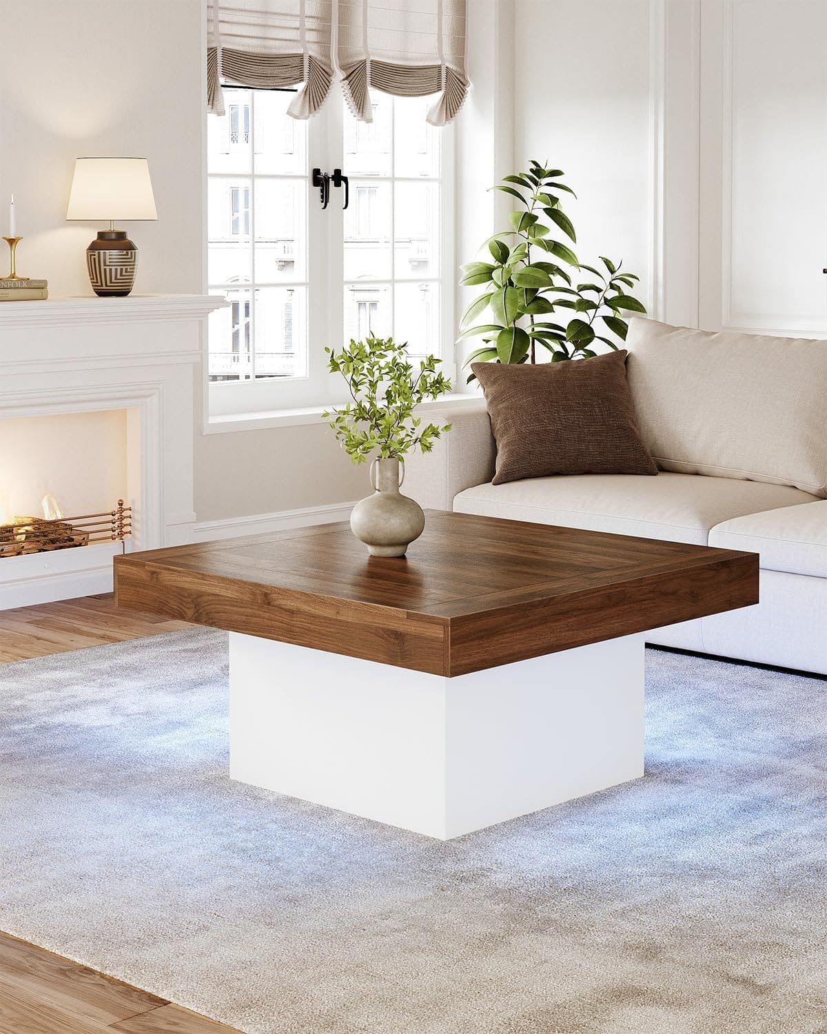 LITTLE TREE Square LED Coffee Table
