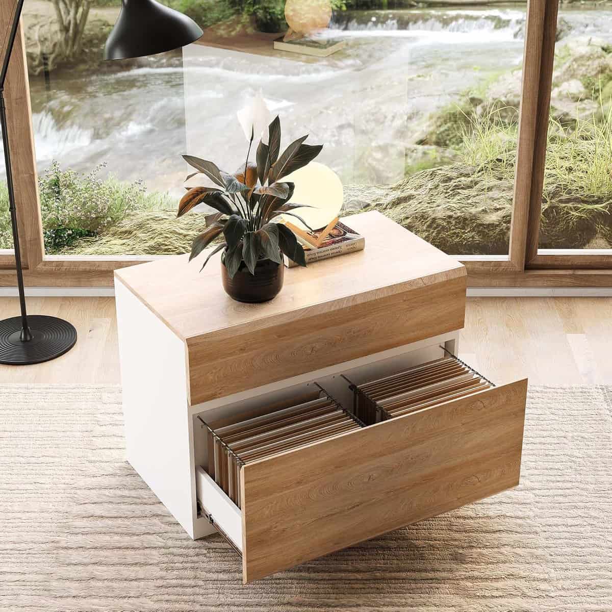 ModernMate 31-Inch 2-Drawer Lateral File Cabinet
