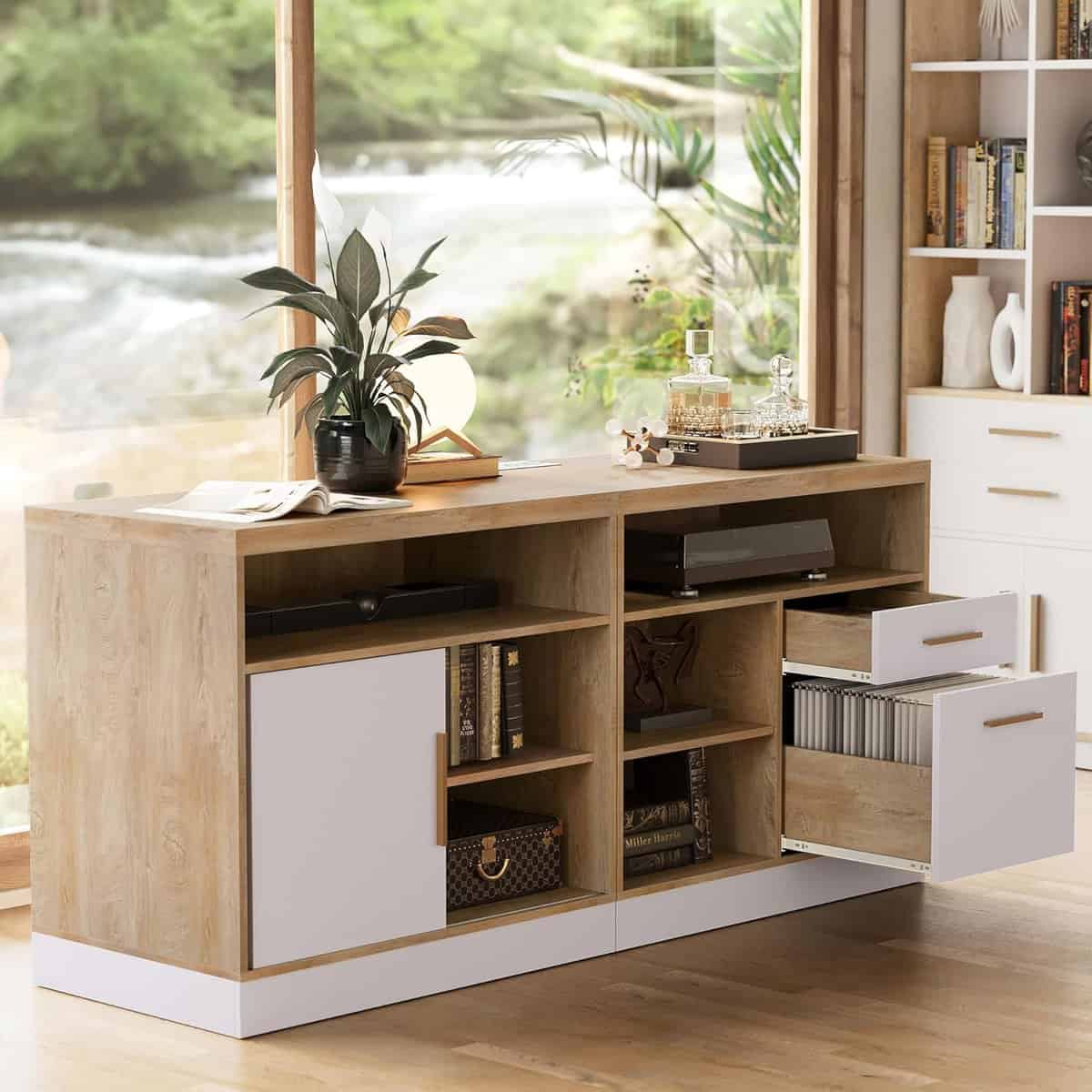 ModernMate 63-Inch Lateral File Cabinet