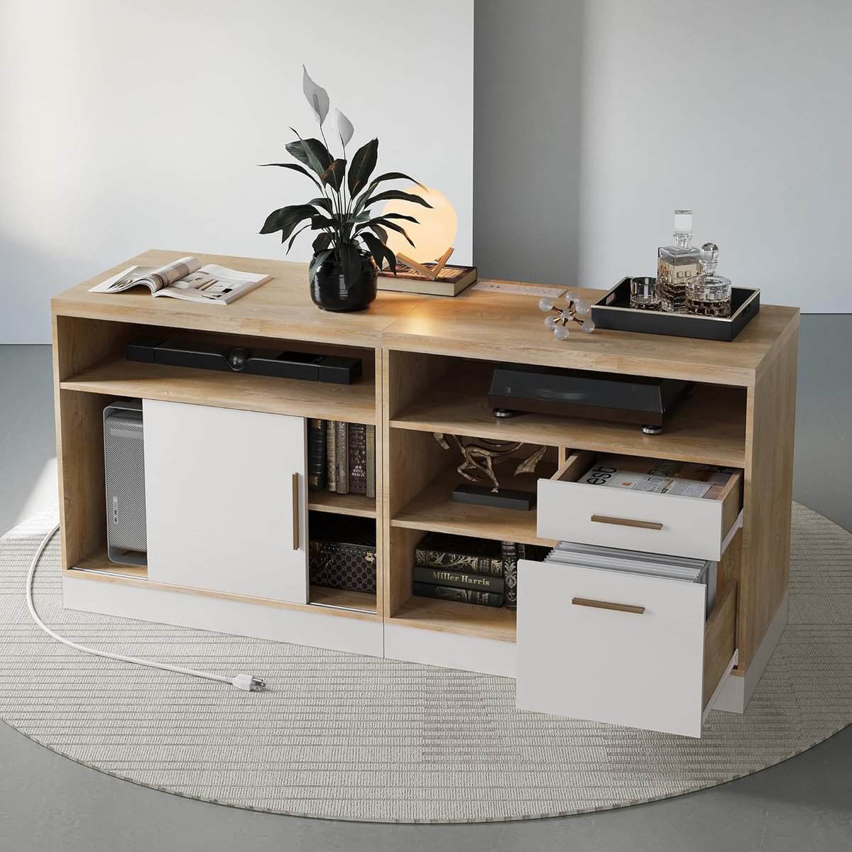 ModernMate 63-Inch Lateral File Cabinet