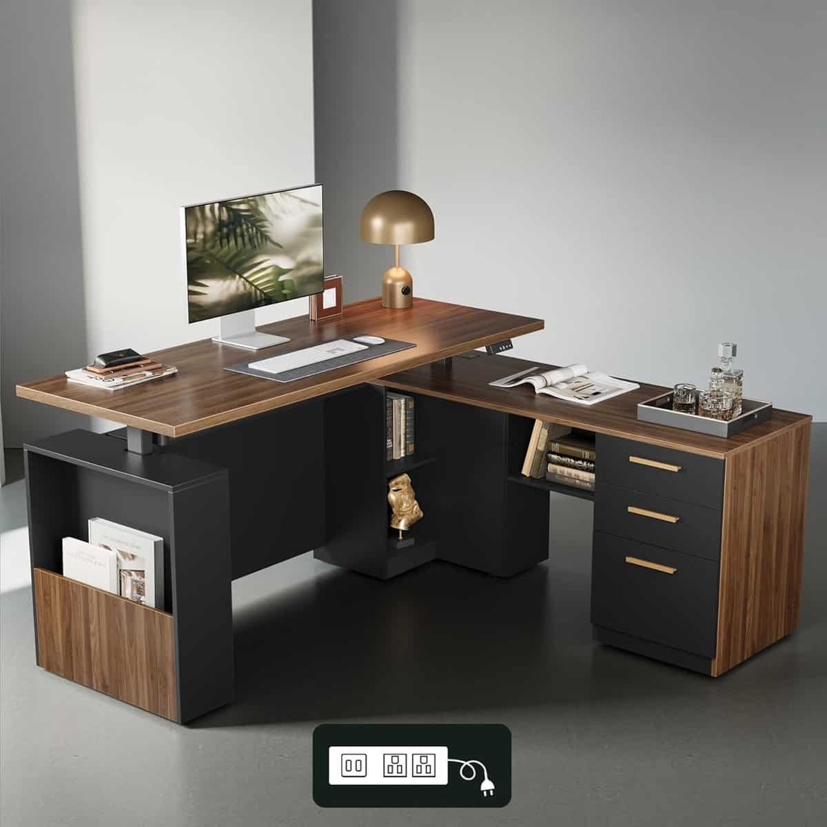 ModernMate 63-Inch Standing Desk-Black