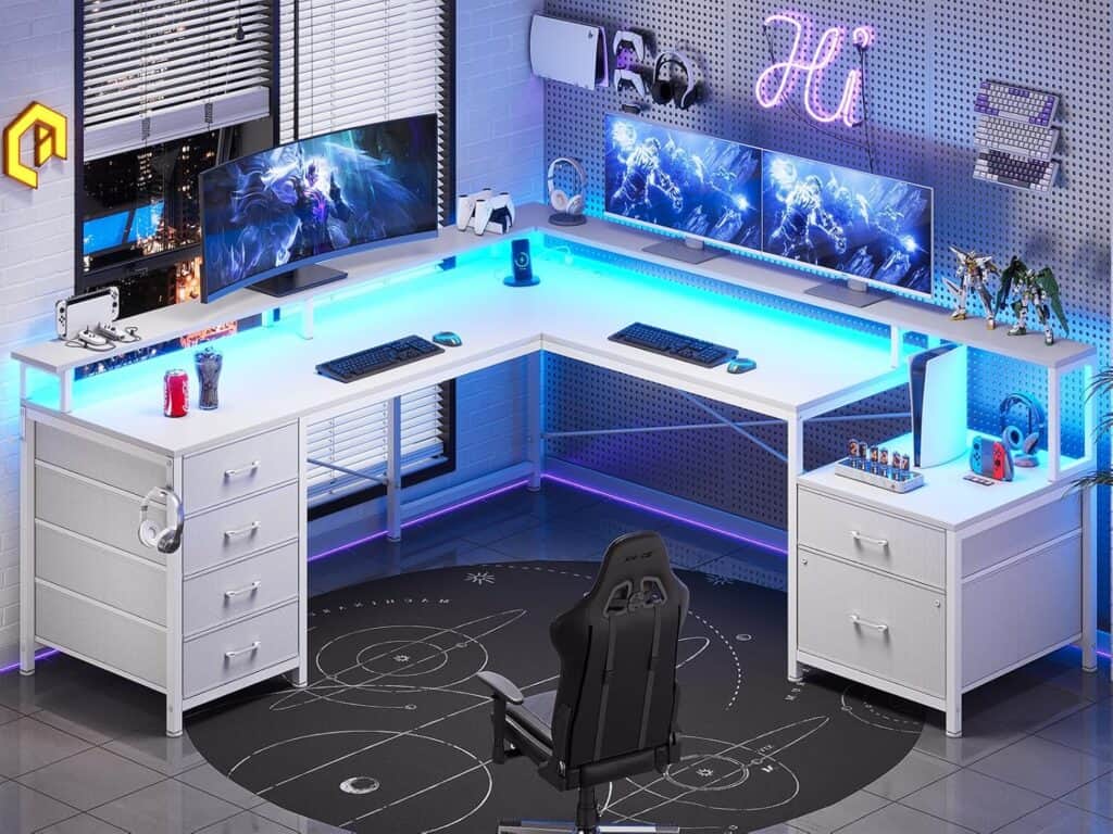 SEDETA 108” L Shaped Desk