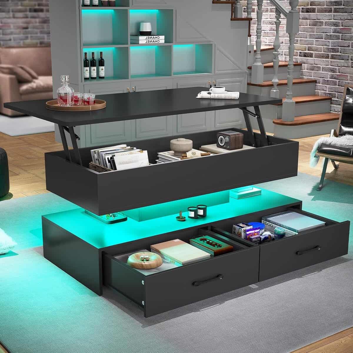 SEDETA 40-Inch Lift Top Coffee Table 