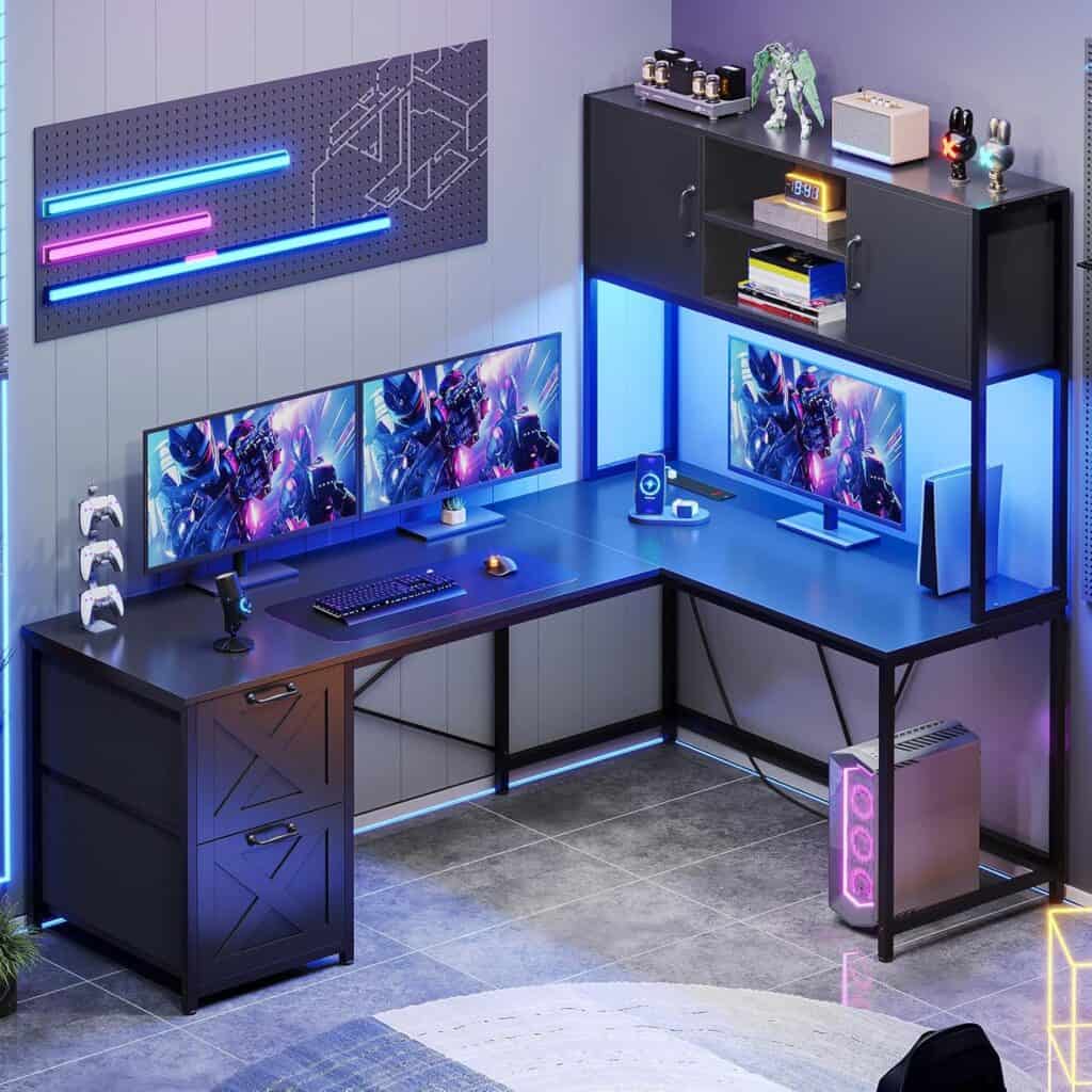 SEDETA Corner Computer Desk