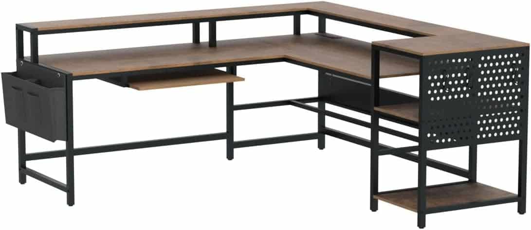 SEDETA L Shaped Computer Desk