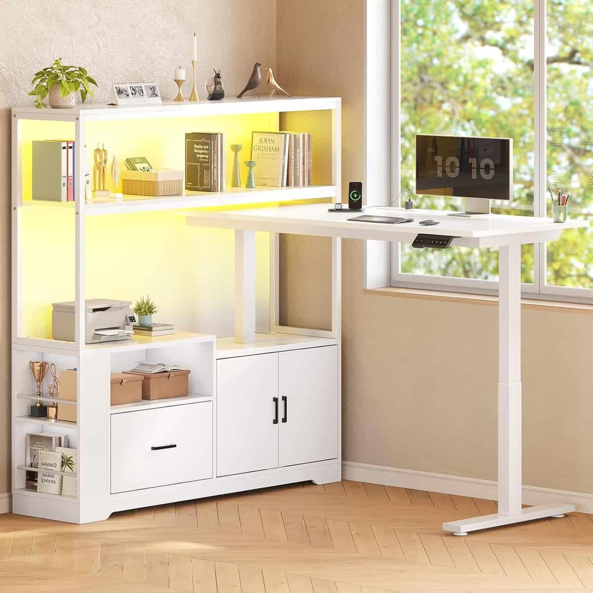SEDETA L Shaped Standing Desk