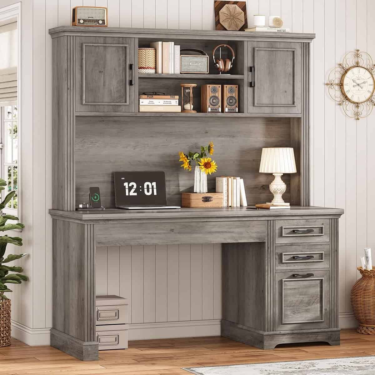 SEDETA Office Desk with 3 Drawers