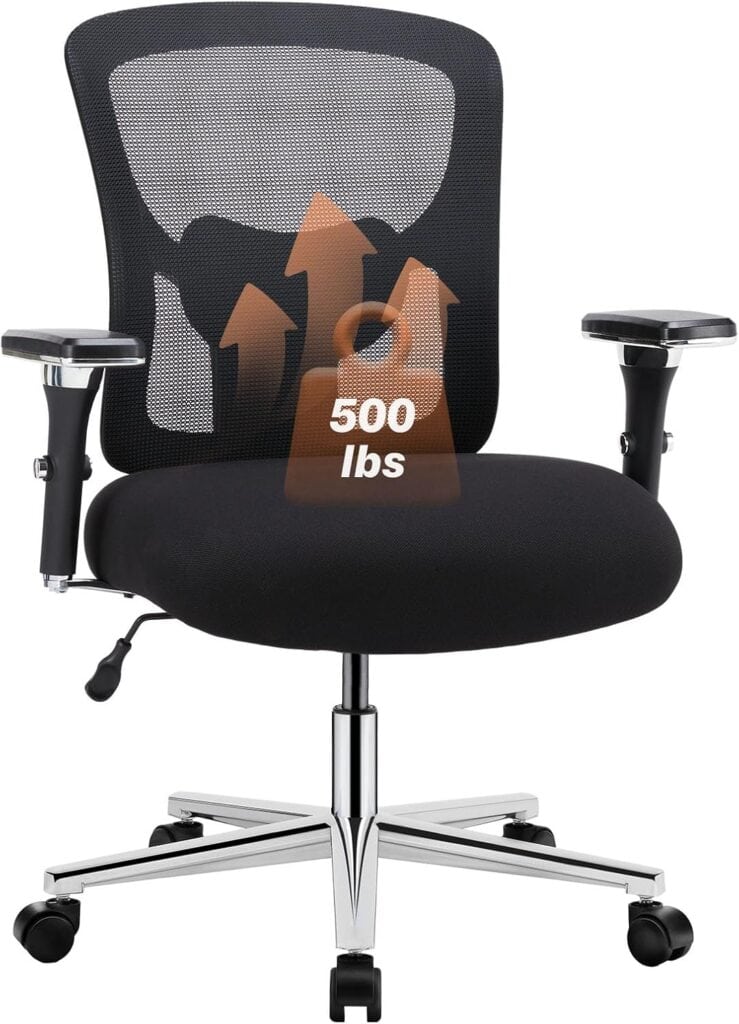 Sweetcrispy Big and Tall Ergonomic Office Chair