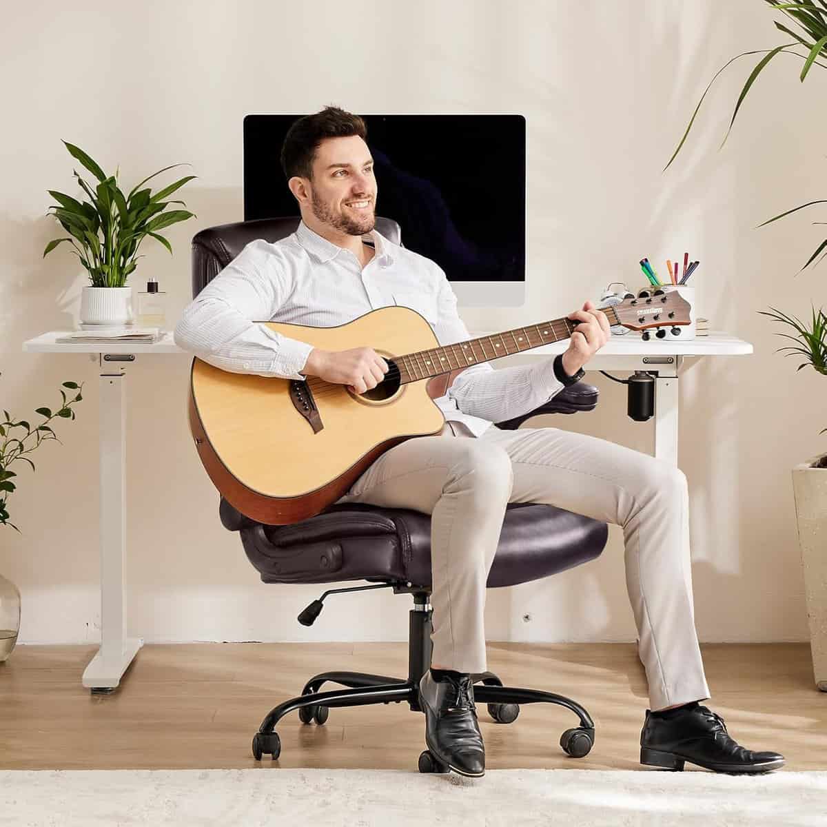 Sweetcrispy Ergonomic High Back Computer Gaming Chair 