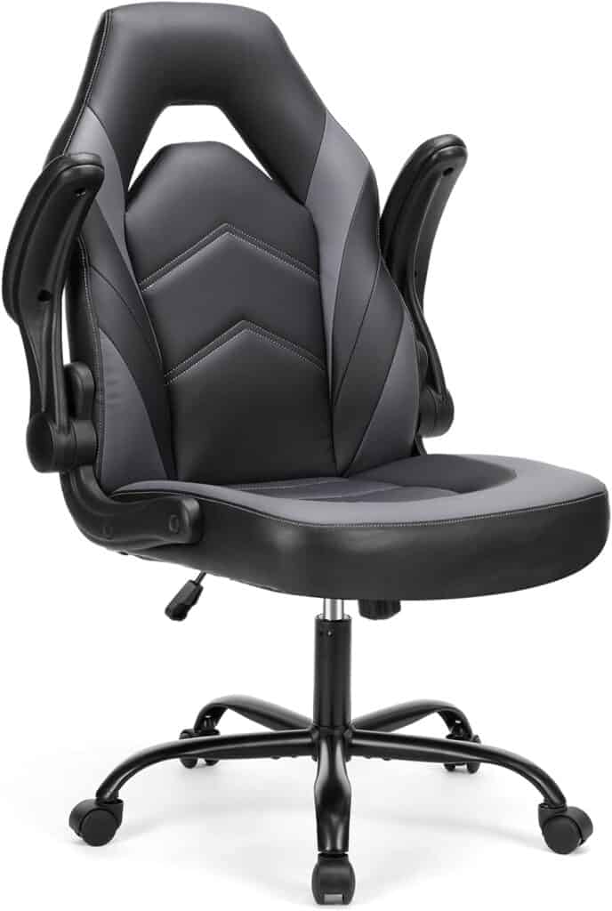 Sweetcrispy Grey Computer Gaming Chair
