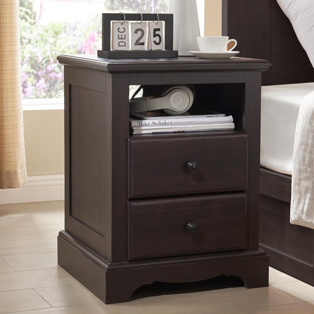 T4TREAM 18" Nightstand with Charging Station