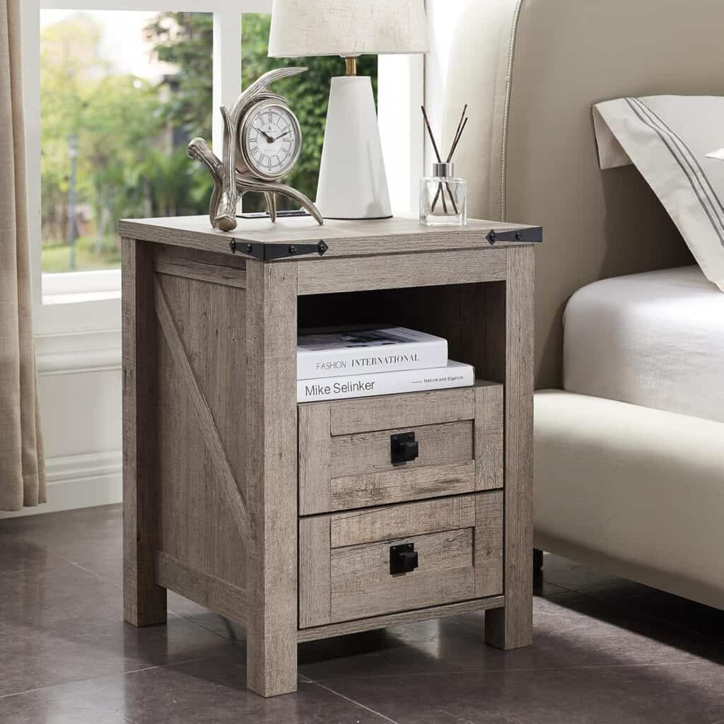 T4TREAM 24" Nightstand with Charging Station