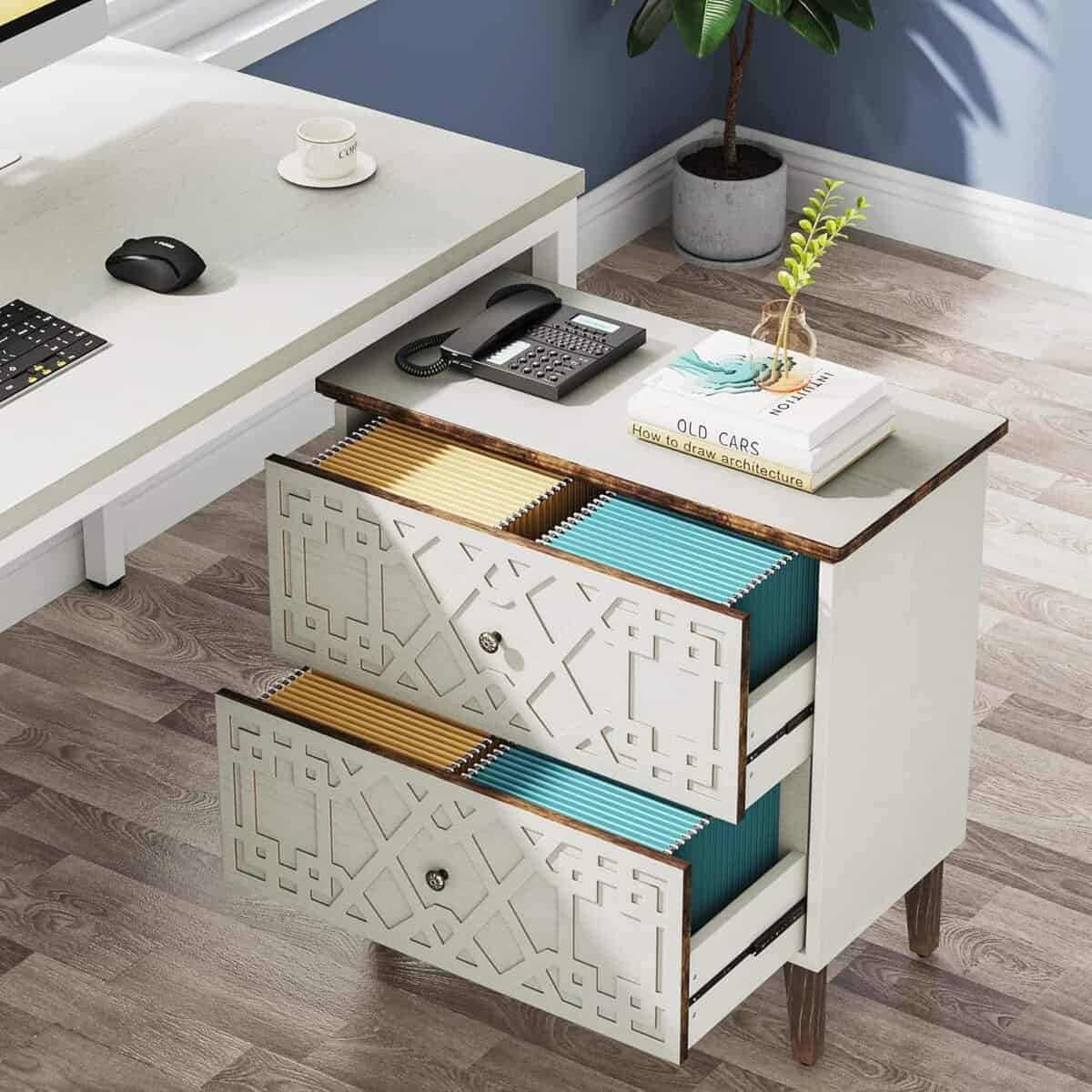 Tribesigns 2-Drawer Lateral File Cabinet