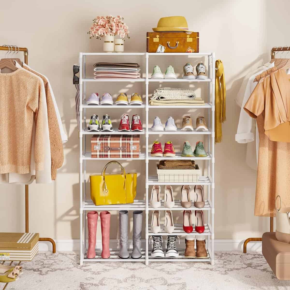 Tribesigns 32-40 Pairs Shoe Storage Shelf