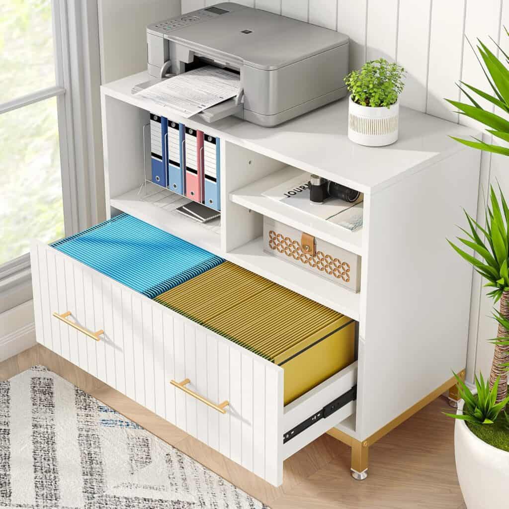 Tribesigns 35-Inch 2-Drawer File Cabinet