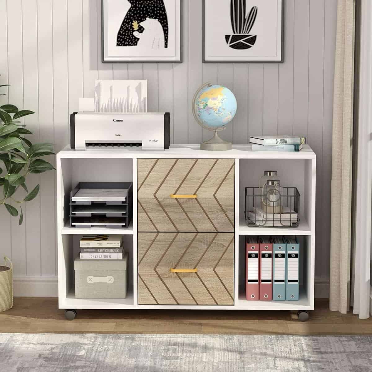 Tribesigns 40-Inch 2-Drawer File Cabinet