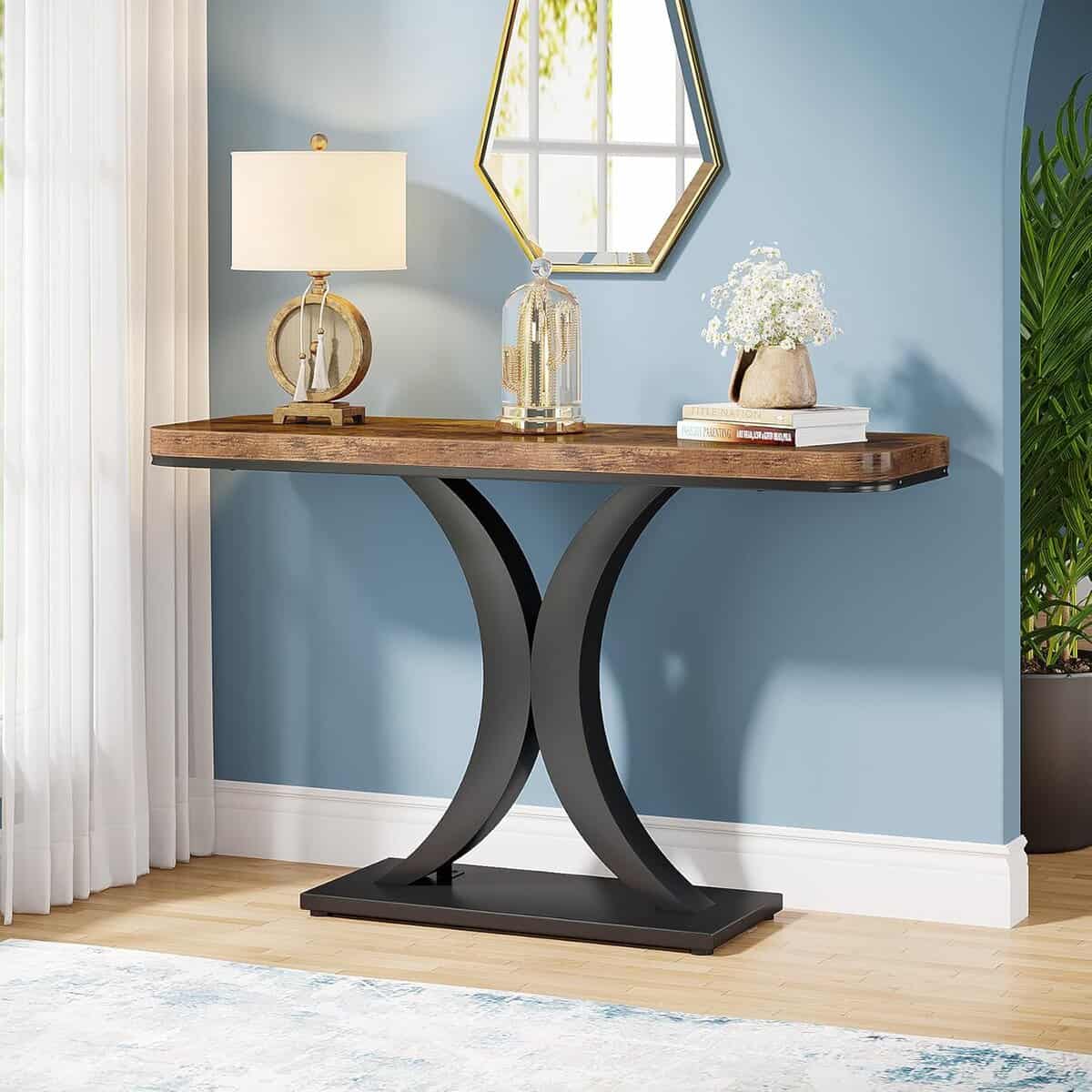Tribesigns 40-Inch Industrial Console Table 