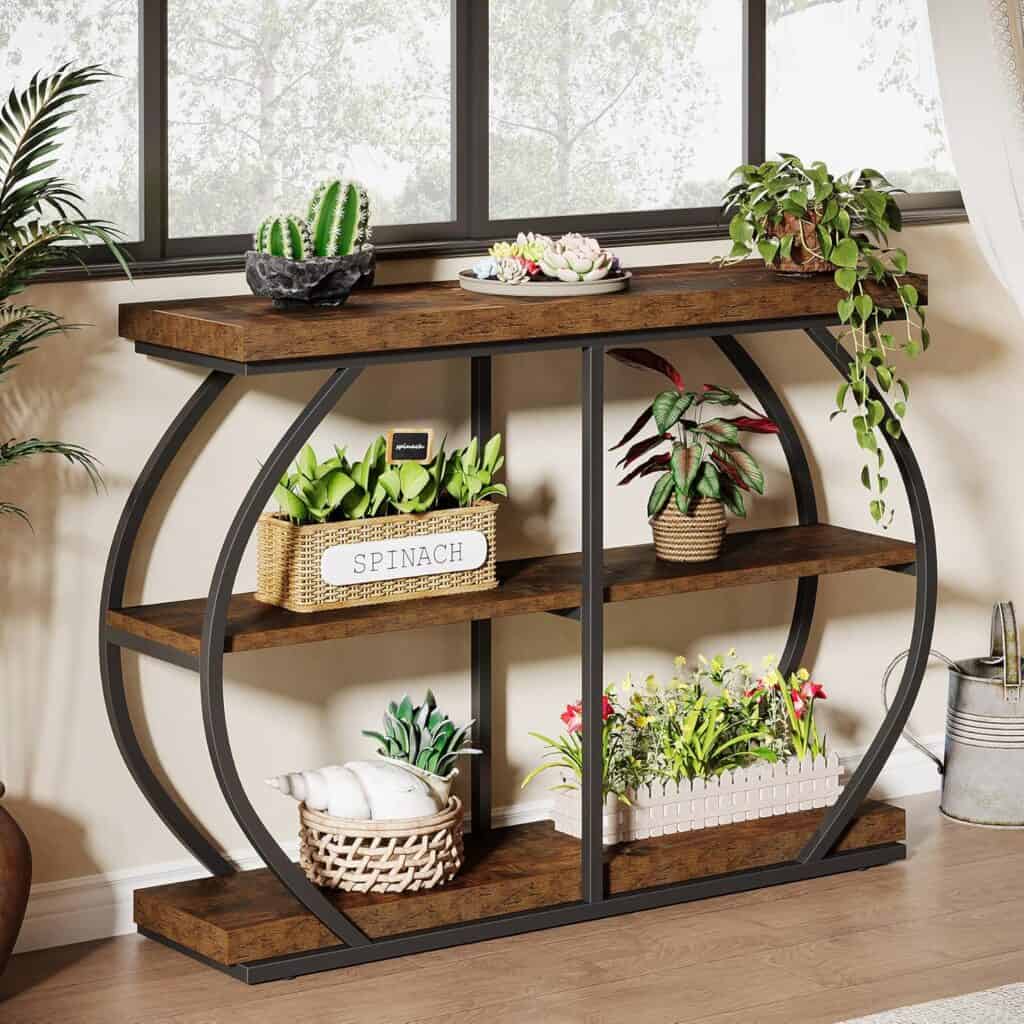 Tribesigns 41.3-Inch Industrial Console Table