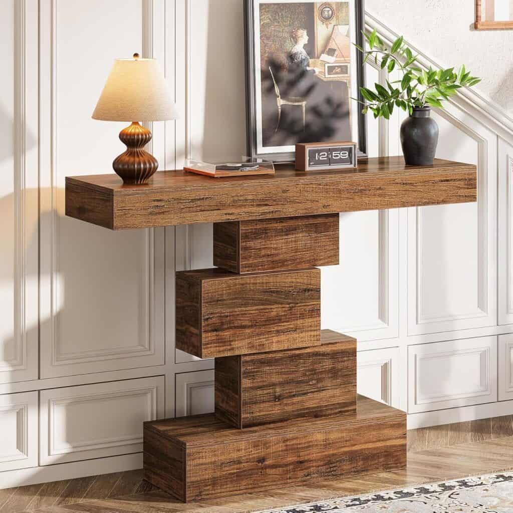 Tribesigns 42.5-Inch Farmhouse Console Table