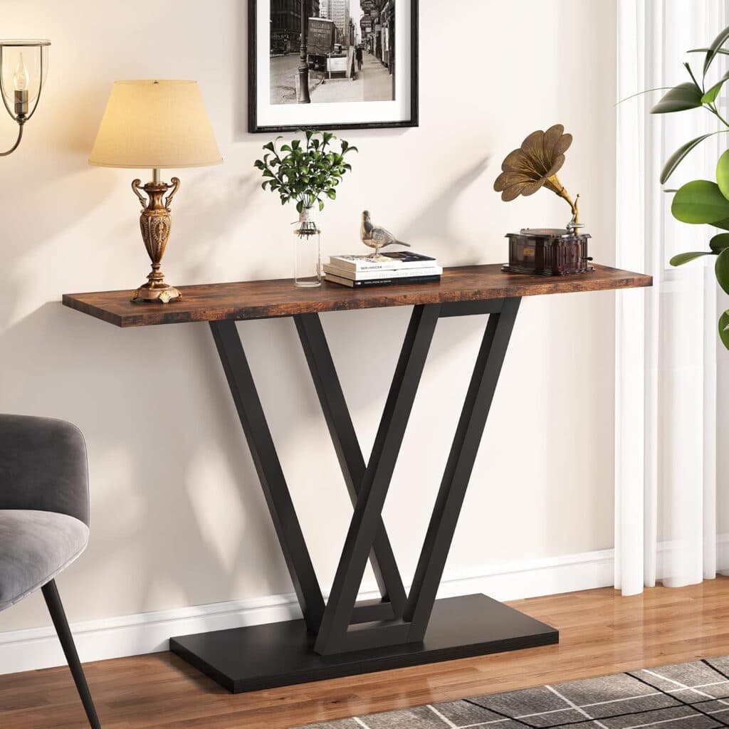 Tribesigns 43-Inch Industrial Console Table