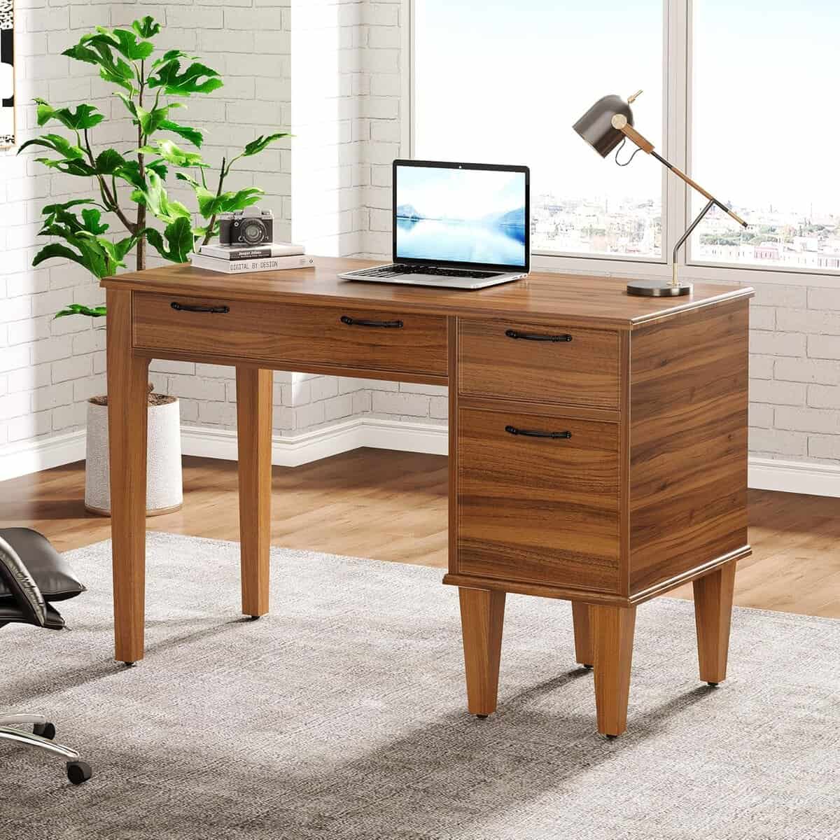 Tribesigns 47" Farmhouse Computer Desk