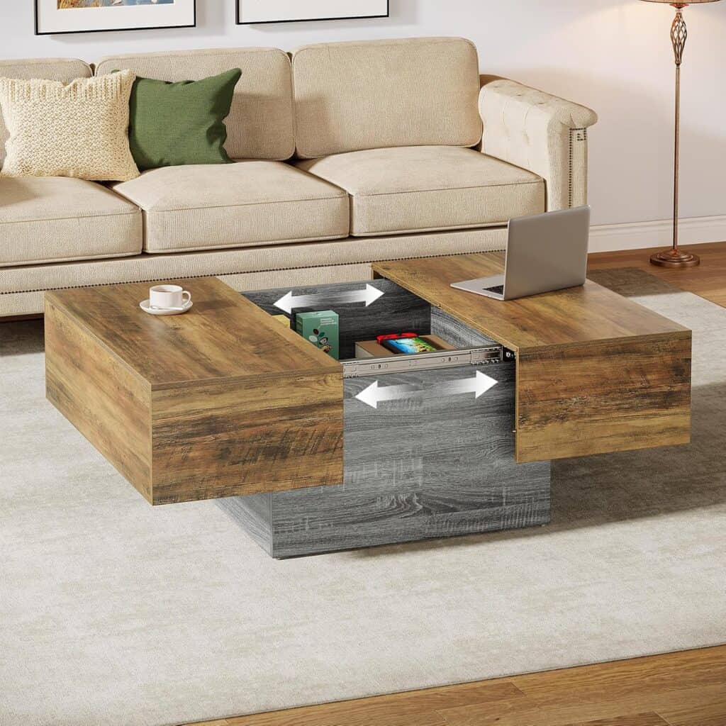 Tribesigns 47-Inch Farmhouse Coffee Table