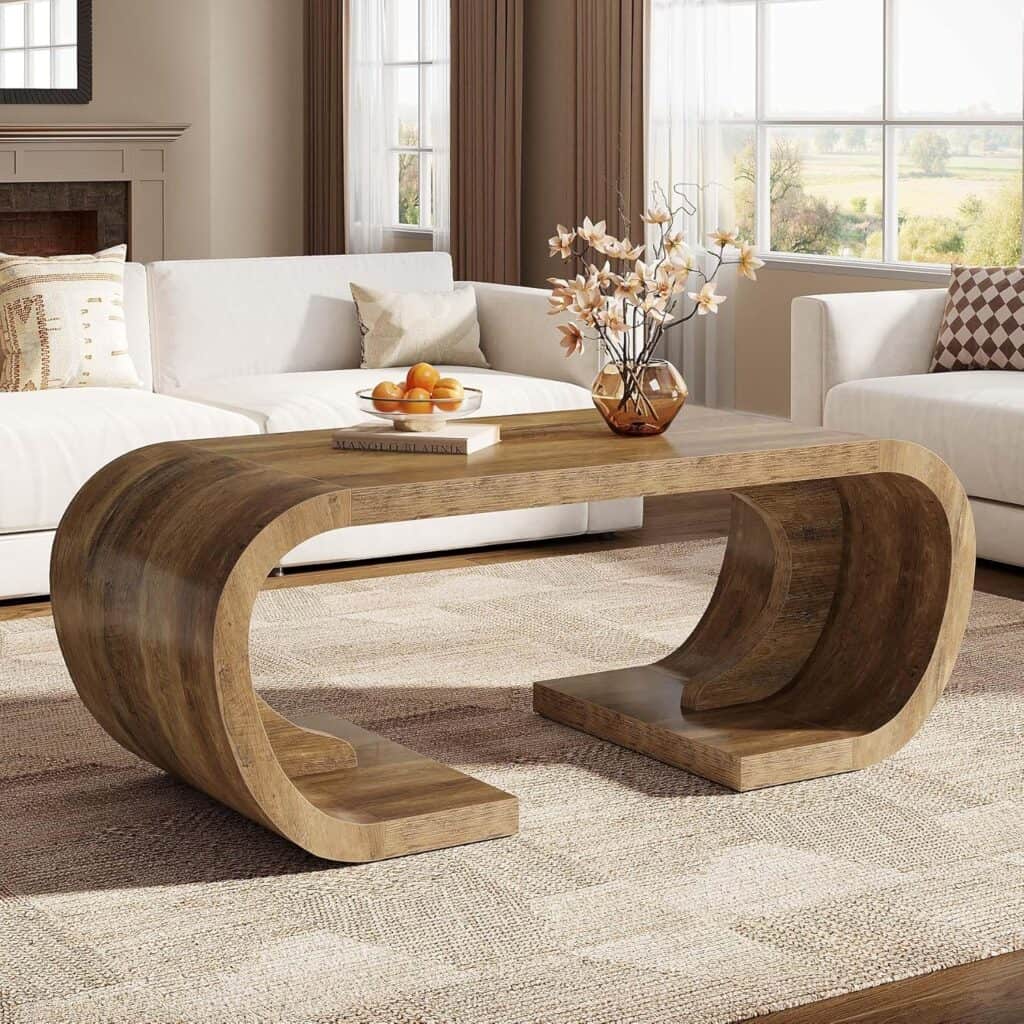 Tribesigns 47-Inch Farmhouse Coffee Table