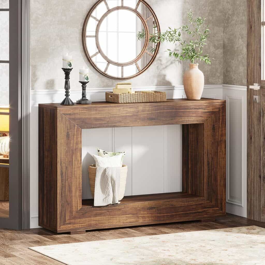 tribesigns-47-inch-farmhouse-console-table