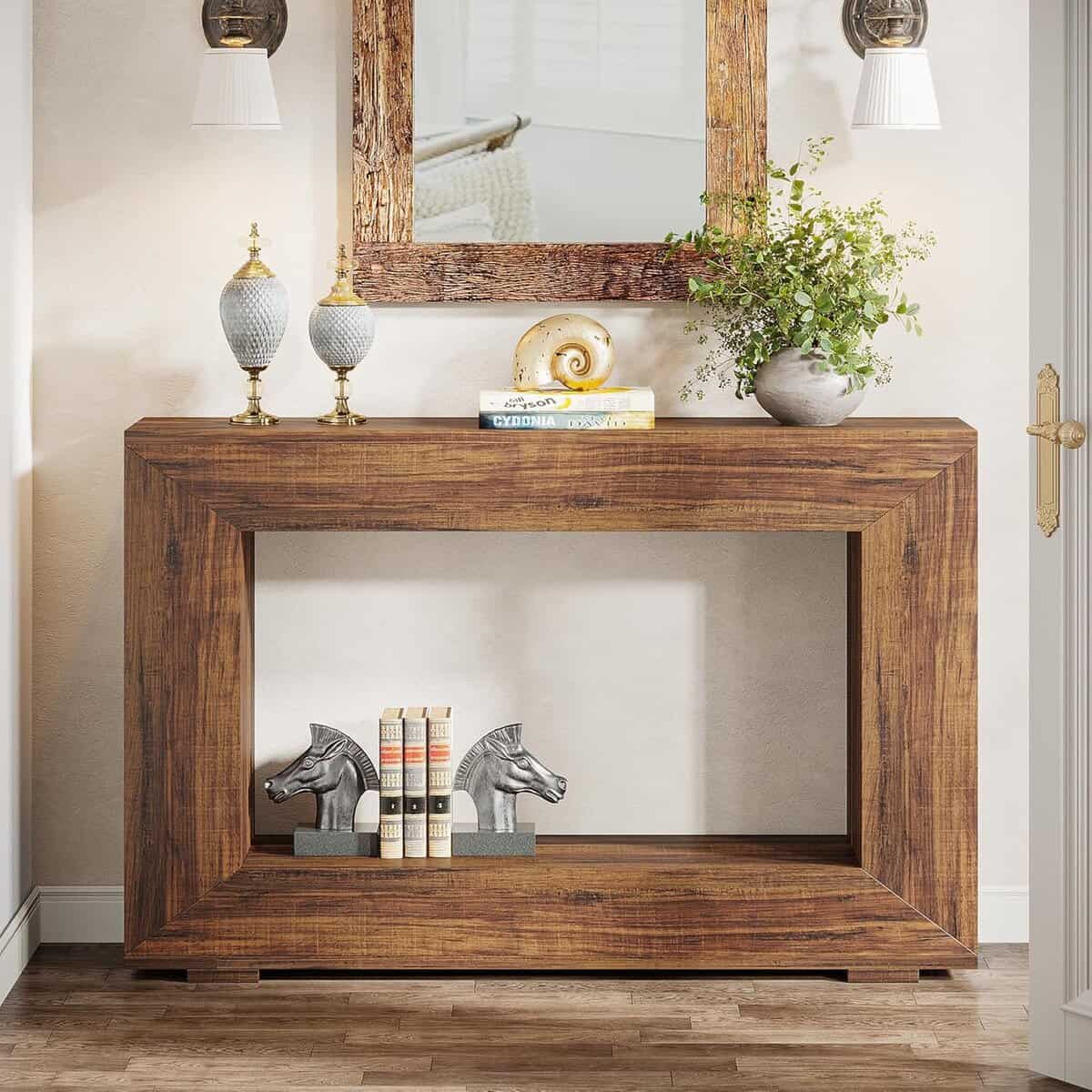 tribesigns-47-inch-farmhouse-console-table