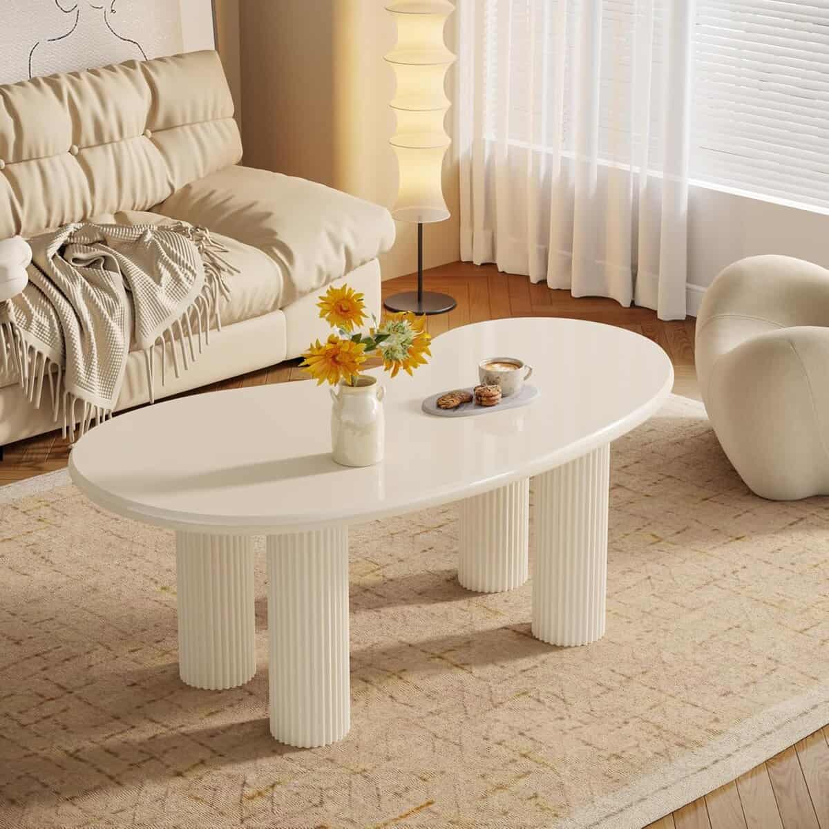 Tribesigns 47-Inch Mid-Century Coffee Table