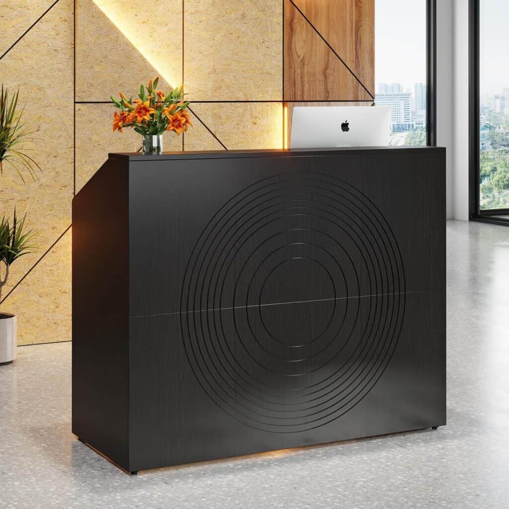 Tribesigns 47-Inch Modern Reception Desk