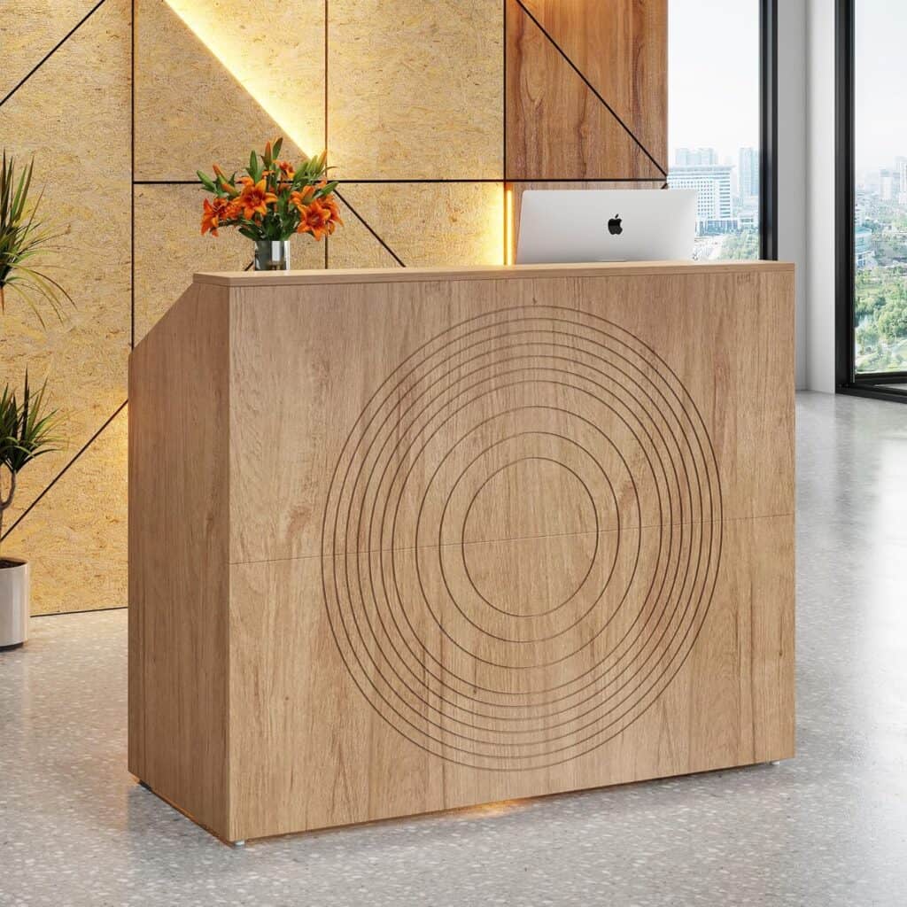 Tribesigns 47-Inch Reception Desk