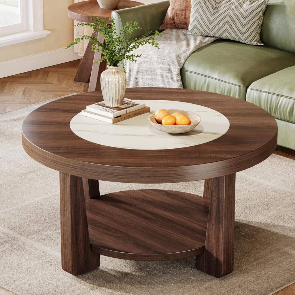 Tribesigns 47-Inch Rectangular Coffee Table