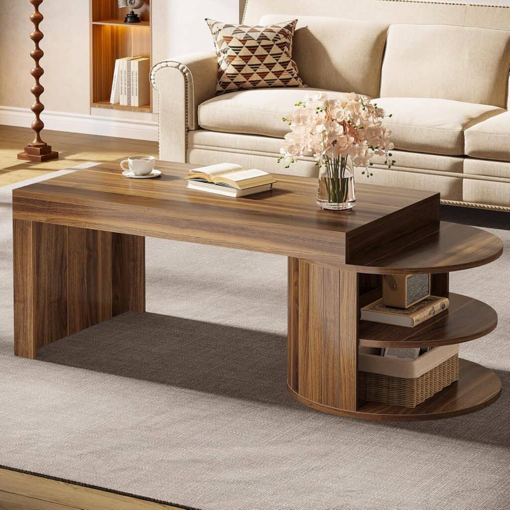 Tribesigns 51" Farmhouse Coffee Table
