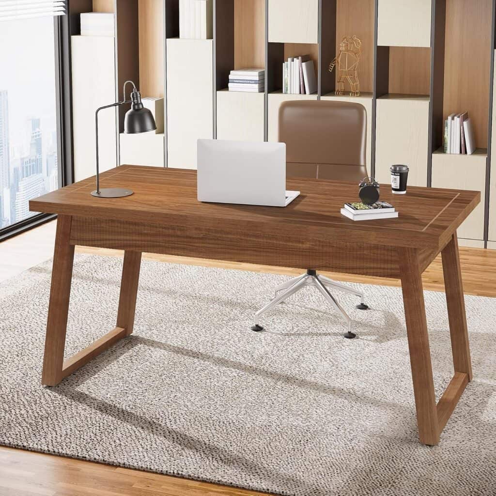 Tribesigns 55" Home Office Executive Desk
