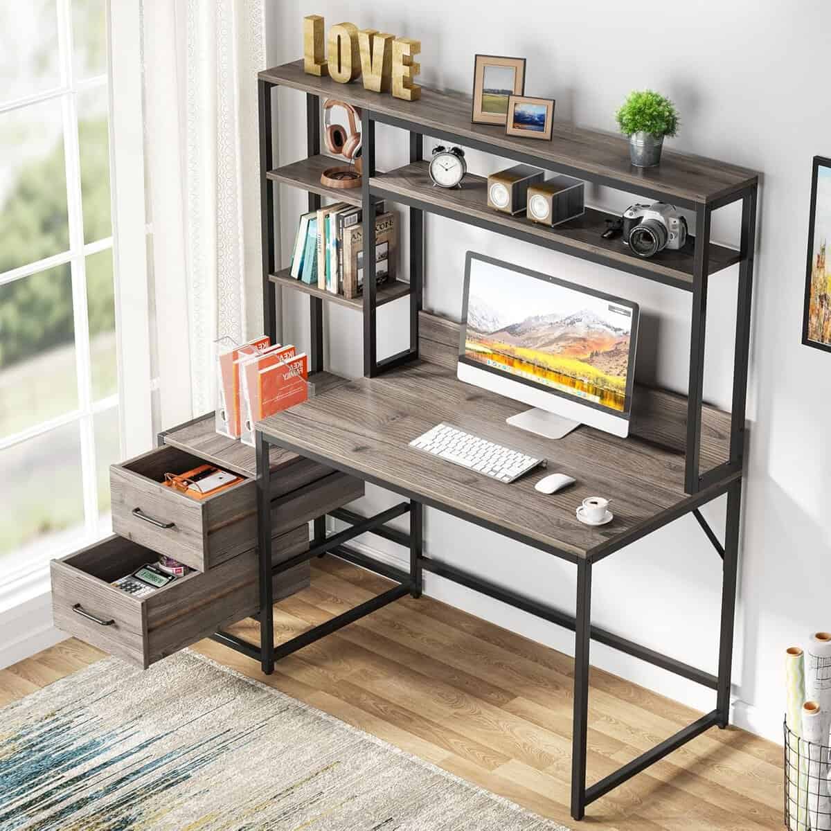 Tribesigns 55-Inch Computer Desk