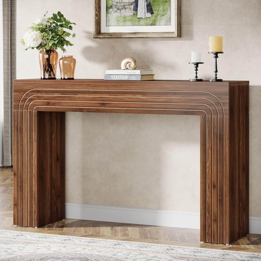 Tribesigns 55-Inch Farmhouse Console Table
