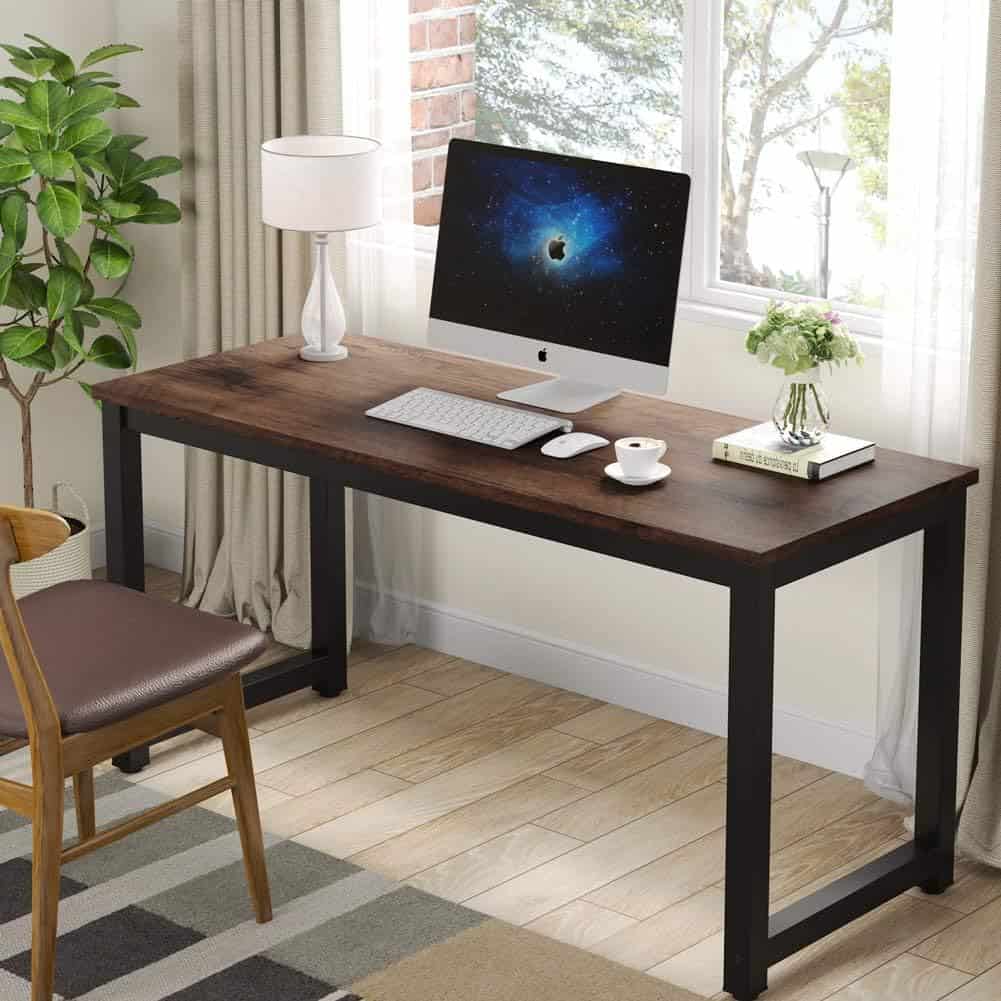 Tribesigns 55-Inch Large Computer Desk