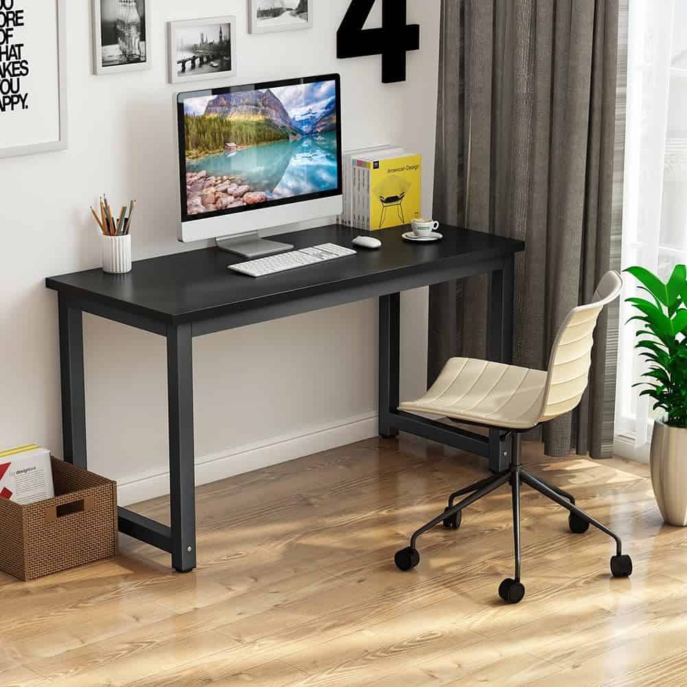 Tribesigns 55-Inch Modern Computer Desk