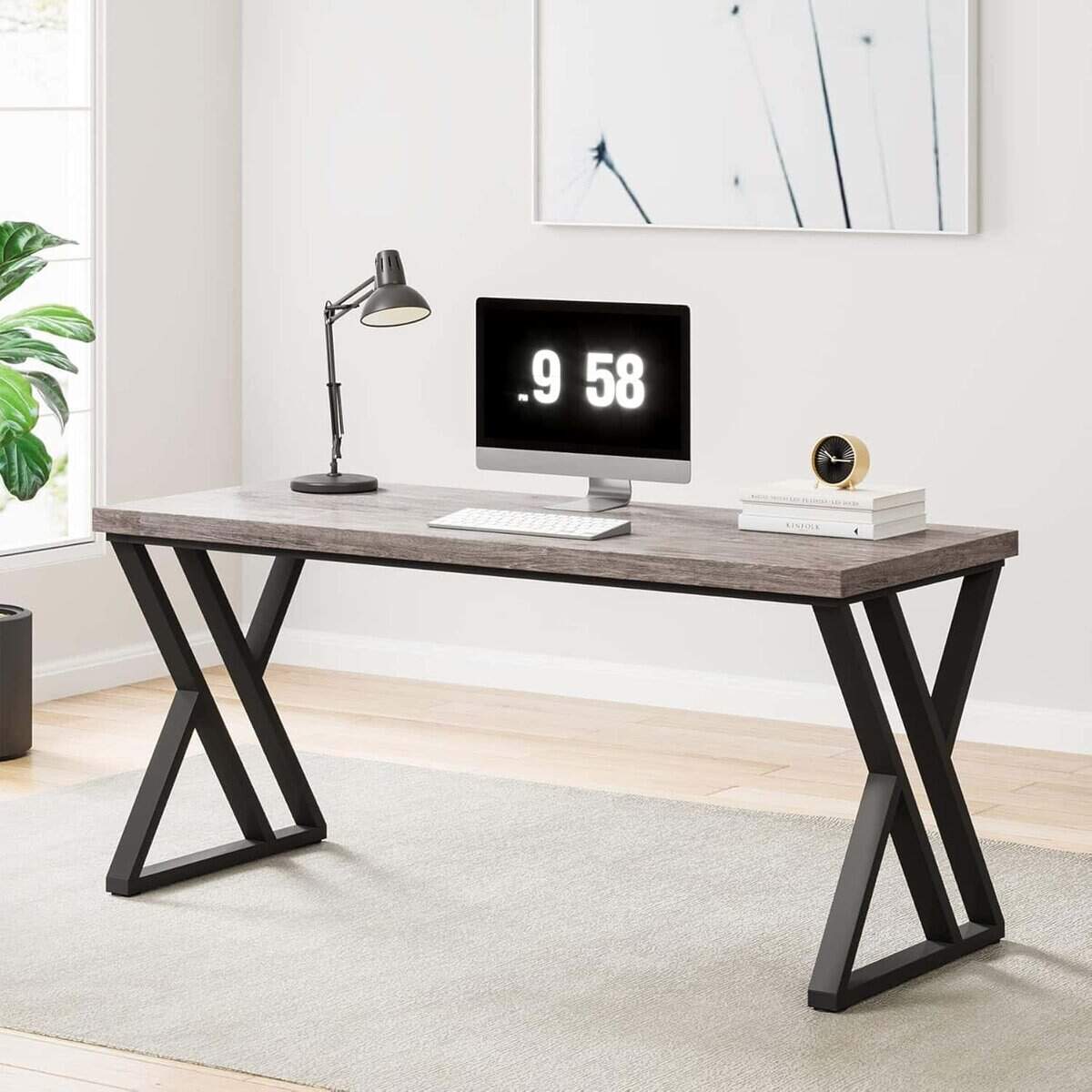 Tribesigns 55" Writing Computer Desk