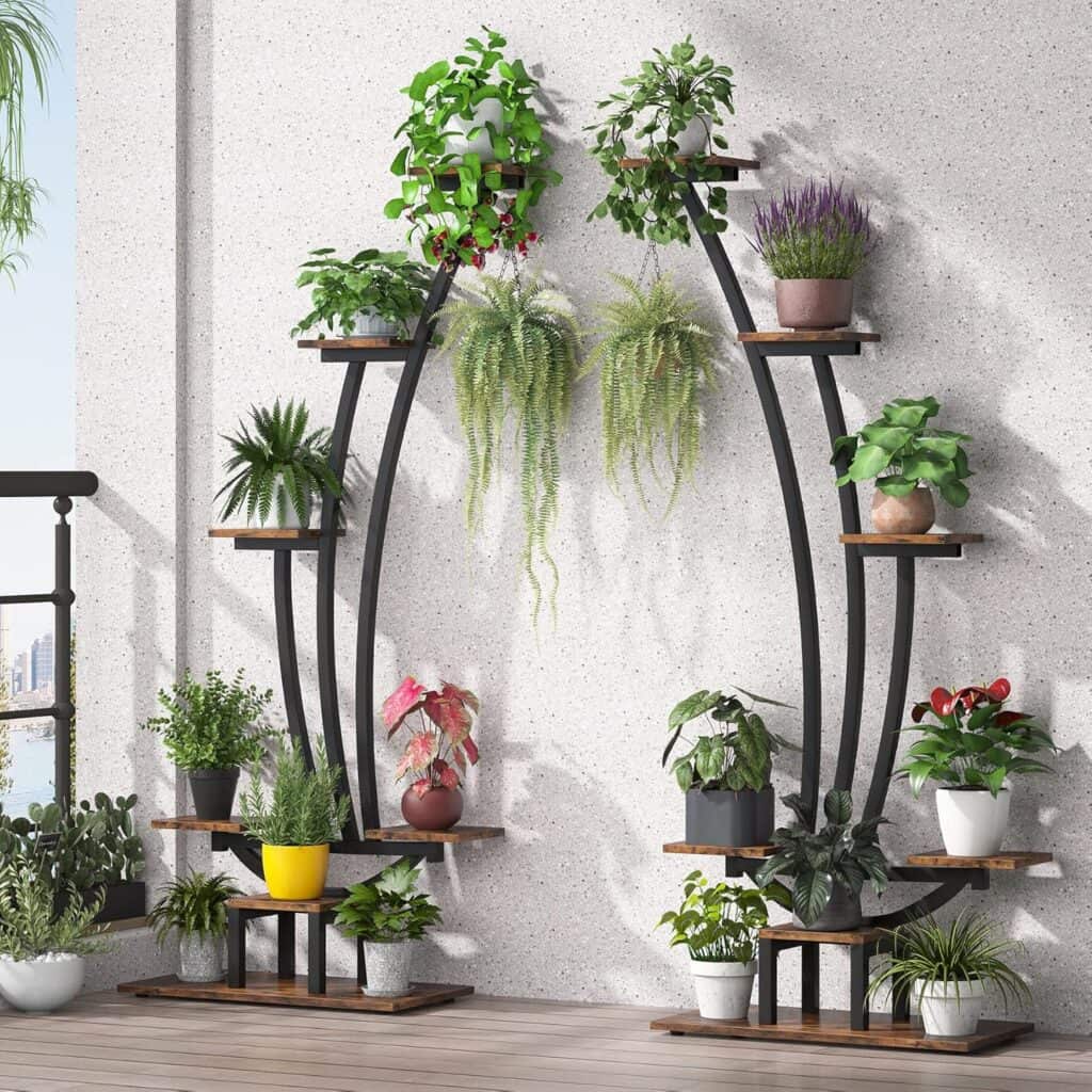 Tribesigns 6-Tier Indoor Plant Stand Set