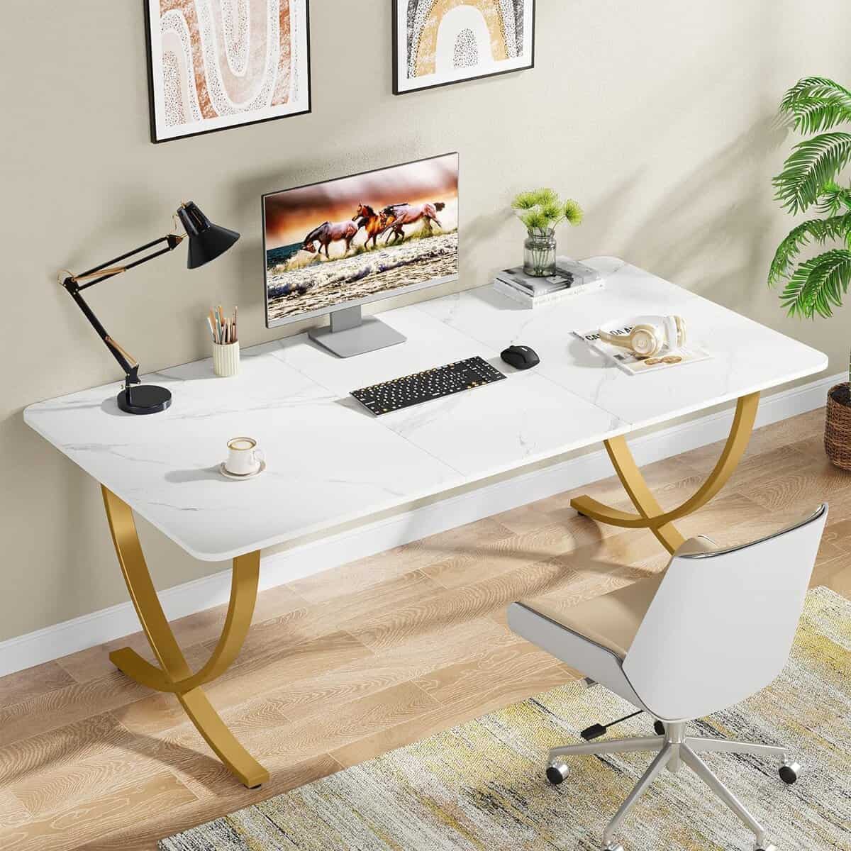 Tribesigns 63” Executive Desk