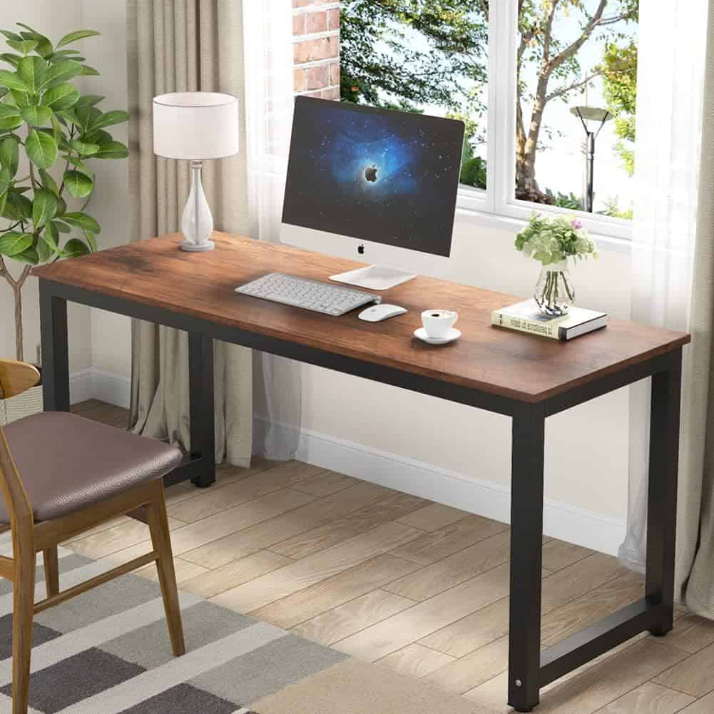 Tribesigns 63-Inch Computer Desk