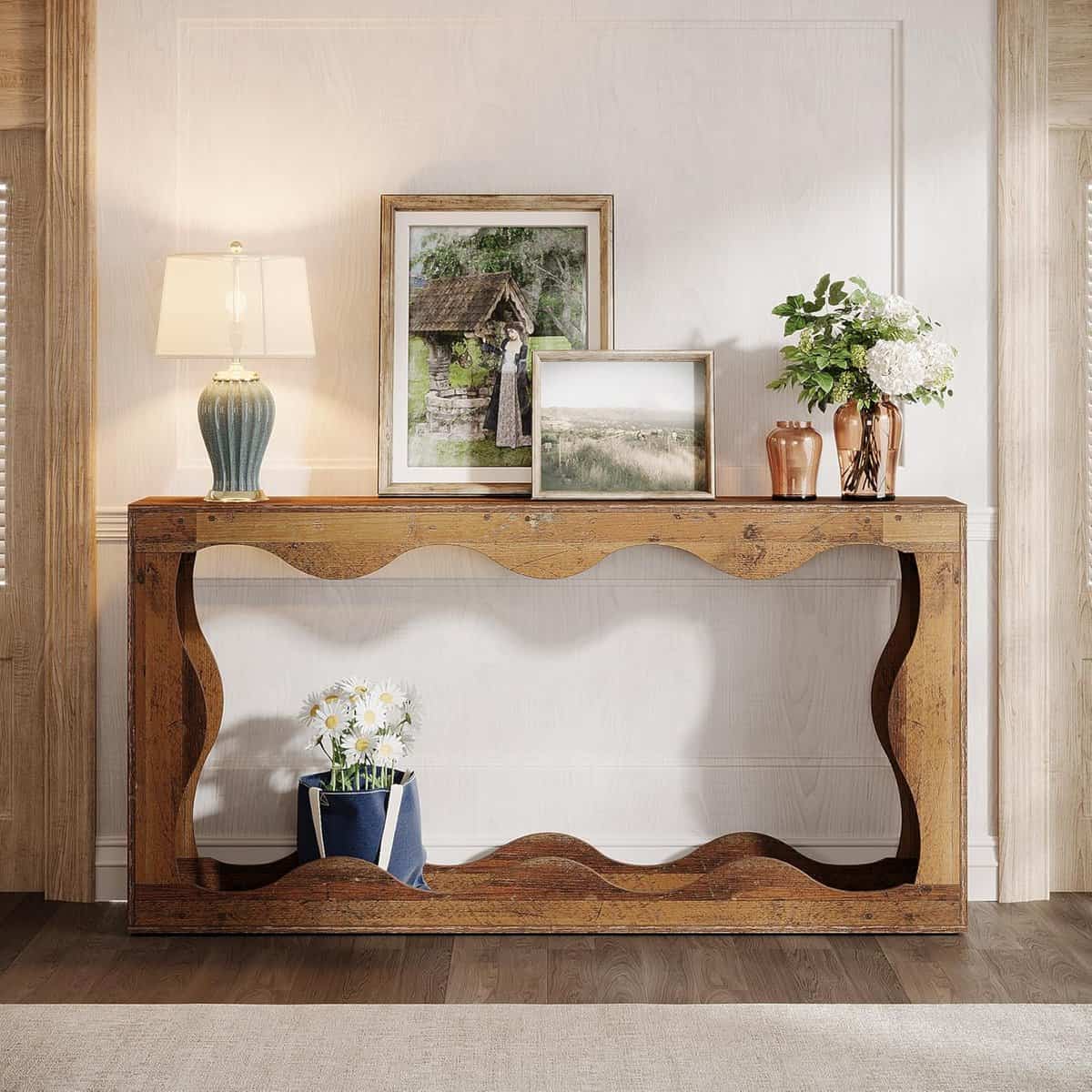 tribesigns-63-inch-console-table